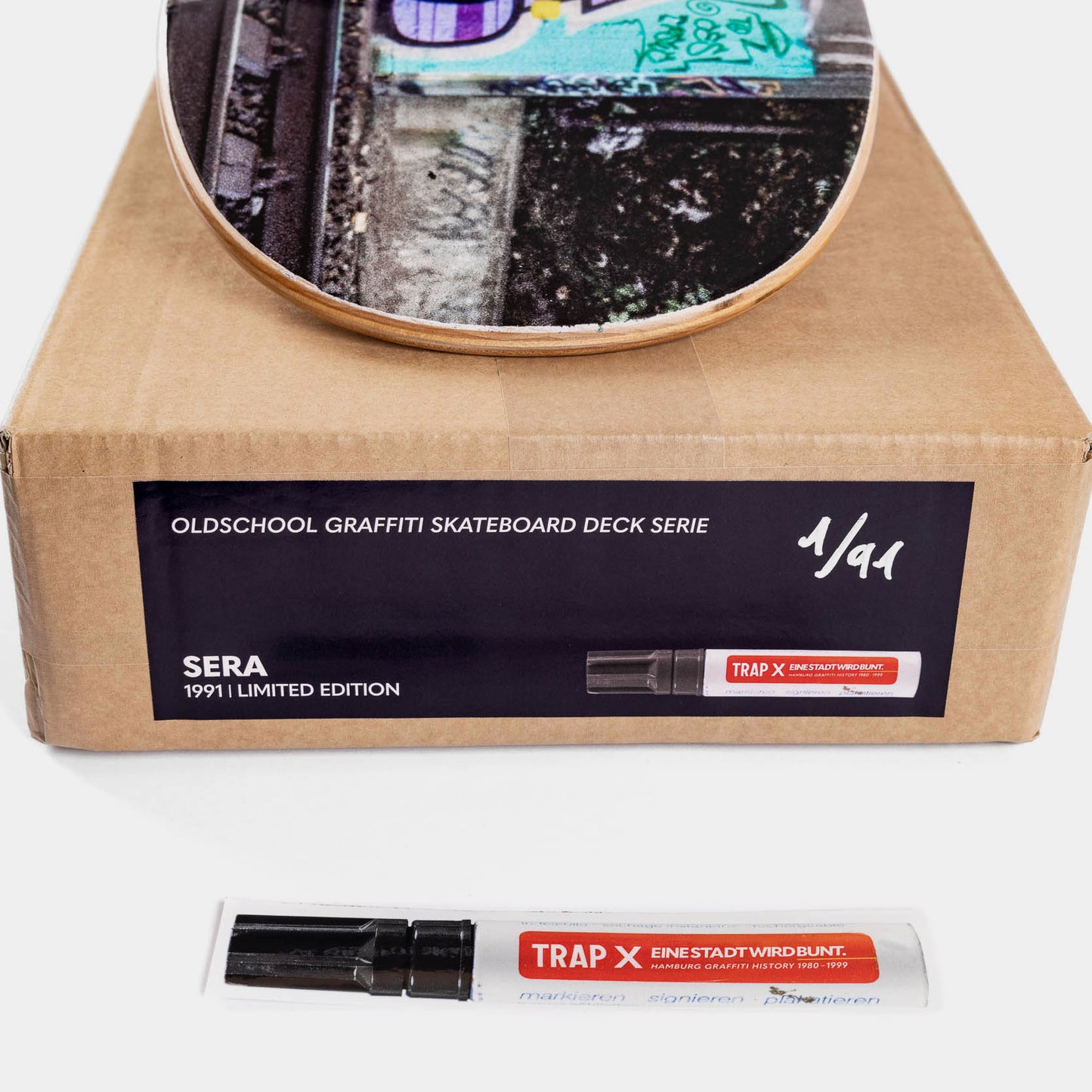 TRAP x EINE STADT WIRD BUNT. Oldschool Skateboard Serie: SERA RTA, 1991