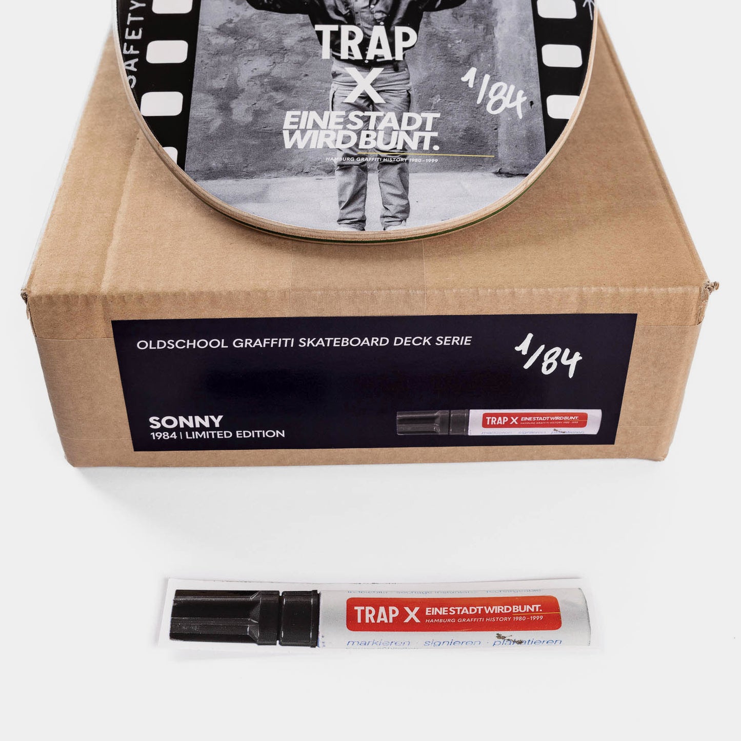 TRAP x EINE STADT WIRD BUNT. Oldschool Skateboard Serie: SONNY, 1984